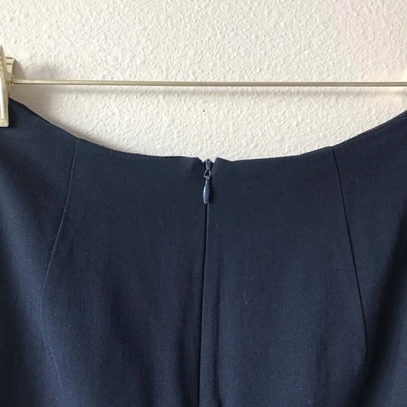 Navy Pencil Skirt - Picture 4 of 5